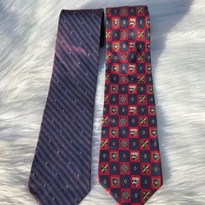 🔴 2 Tommy Hilfiger ties